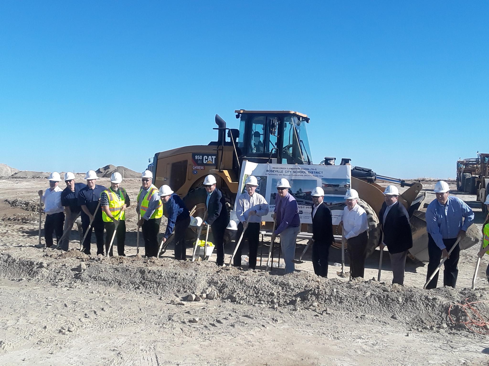 Riego Creek Elementary School Groundbreaking