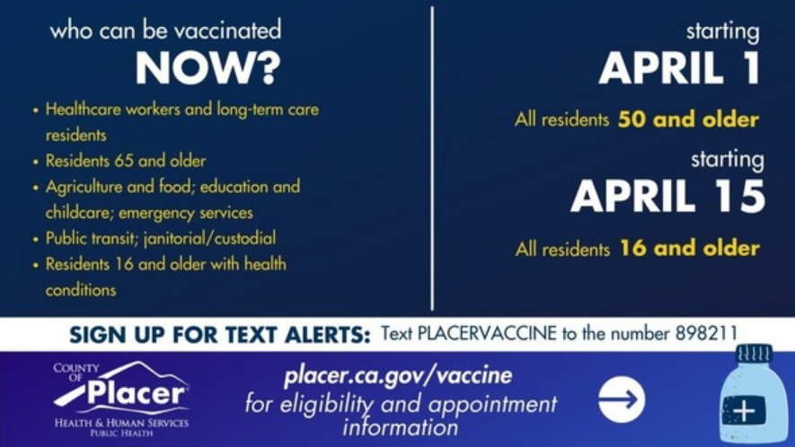 More information about "Vaccine eligibility expands"