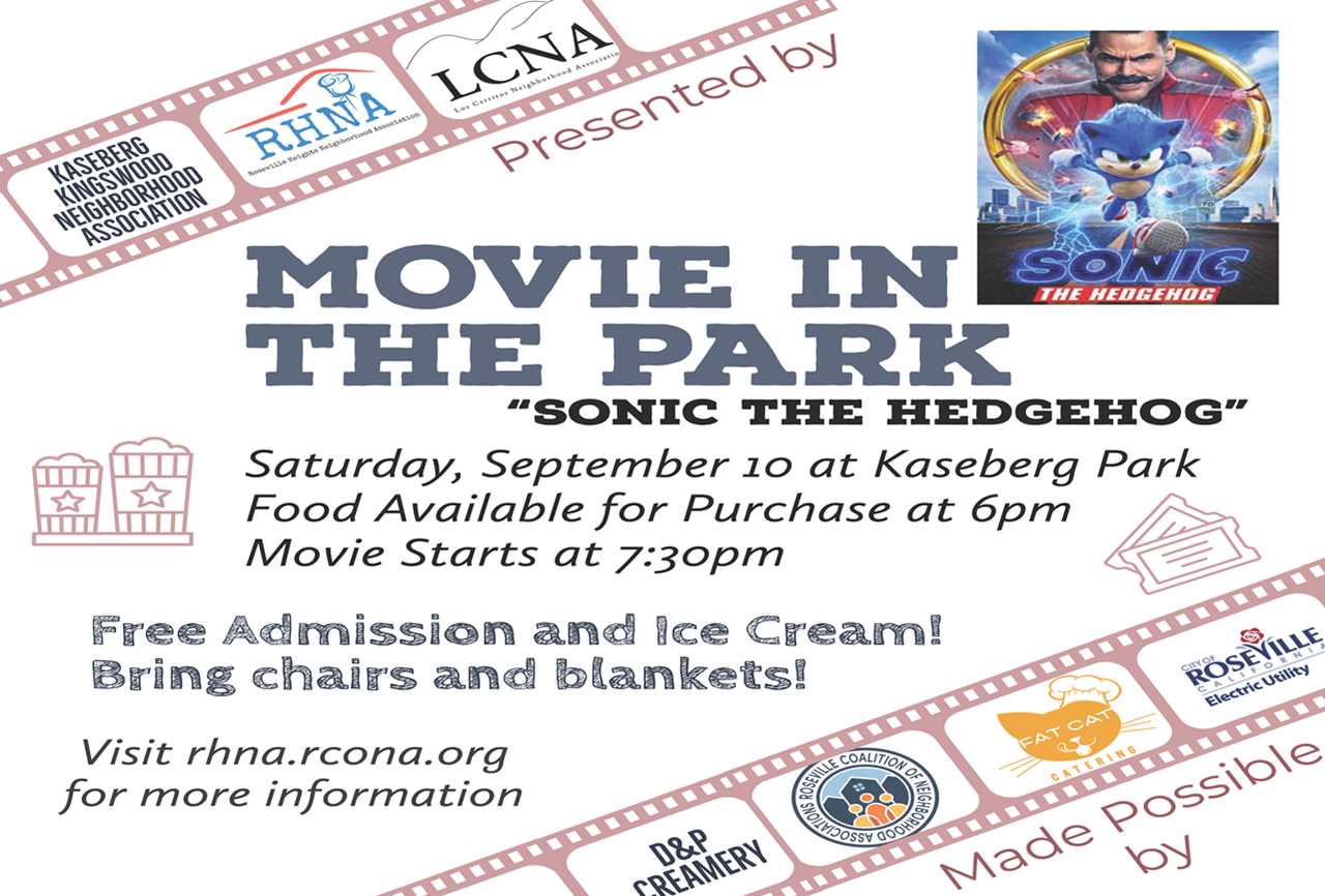 More information about "(FREE) Movie in the Park - Saturday September 10th - Kaseberg Park"