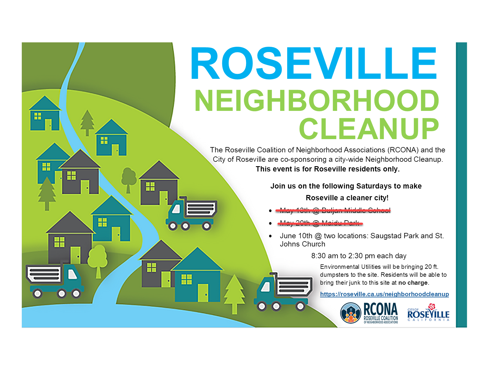 More information about "Neighborhood Cleanup - THIS SATURDAY!!!"